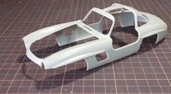 Mercedes-Benz 300SL Gullwing 1/24 IMAI Vintage Model Kit w/ Tamiya Wheels