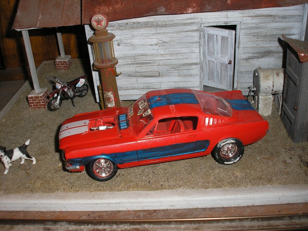 Vintage 1/25 1/24 1960’s Ford Mustang 2+2 for parts or restore Free SHIPPING