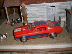 Vintage 1/25 1/24 1960’s Ford Mustang 2+2 for parts or restore Free SHIPPING