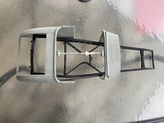 1/24 Custom Bobbed Drilled and Pinched 32 Big Deuce Frame. With V Bar