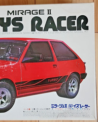 Mirage II Nichimo Boys Racer Scale 1/24 Red Model Kit – Complete – NEW READ