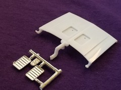 1991 Chevy S-10 Lowrider CUSTOM HOOD from Revell 1:25 Model Kit 91 Chevrolet