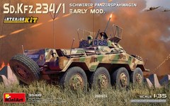 MiniArt 1/35 German Sd.Kfz. 234/1 Early Model Interior Kit #35410
