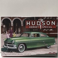Moebius Models 1954 Hudson Hornet Special 1:25 Plastic Kit Decals Chrome 1214