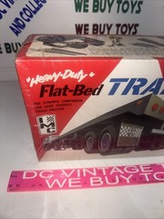 IMC 701-200 HEAVY DUTY FLAT-BED TRAILER Open Plastic Model Kit Sealed NEW 🔥