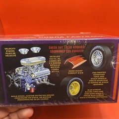 1969 Torino Cobra AMT Chrom Wheels Bumpers Grill Carbs Model Parts 1:25 New L3