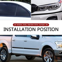 49Ft Glossy Black Car Side Moldings, Scratch-Proof Molding Trim for Car