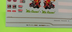 Decal Sheet Big Daddy Ed Roth Mr Gasser 1/25 1957 Chevy Bel Air Small Wrinkle