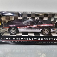 AMT ERTL 1995 Chevrolet Corvette Indy 500 Pace Car Promo 1:25 Model Maroon NIB