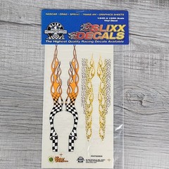 Slixx SCFS2/6029 Pine Wood Derby & Slot Car Vinyl Decals 1/24 1/25 Scale
