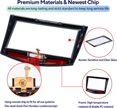 Newly Upgraded CUE Touch Screen for 2013-2020 Cadillac XTS CTS SRX ATS Escalade