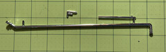 AMT 1239/06 Fruehauf Tanker Trailer Kitbash Parts Chrome Pipe #78