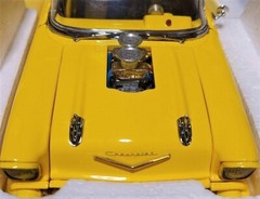 57 Chevy55Chevrolet1957Race Car1:24Dragster1955Built12Metal Model18Carousel YL