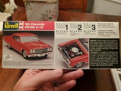 Revell ‘65 Chevelle SS396 Z-16 Model Car Kit New Open Box Complete 7611