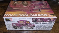 Revell 1/25 Moving Violation 41 Willys Drag Pickup Gasser Model Sealed Inside