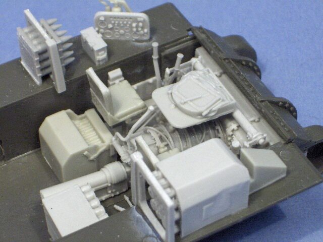 Resicast #352329 1/35 Basic Interior Conversion set for M4 Sherman kit