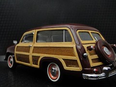 Ford Built 1940s Model Pickup T Truck Wagon Vintage Car Chopped Woody Metal meRC