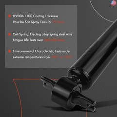 Front Pair (2) Shock Absorber Compatible with Toyota Tacoma