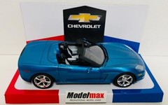 New Original 2011 Corvette C6 Convertible Promo Model Jetstream Blue MODELMAX