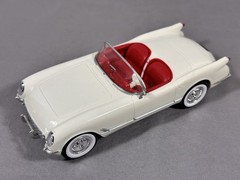 1/24 Scale 1953 Chevrolet CORVETTE Super Nice Model Car 1/25 C1 White/Red *NICE*