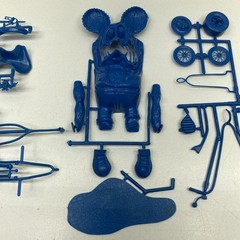 REVELL ED “BIG DADDY ” ROTH BROTHER RAT FINK ON A BIKE MODEL TEST SHOT! RARE!