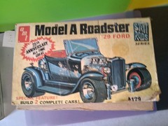 AMT 1929 FORD MODEL A ROADSTER MODEL KIT *PARTS ONLY*