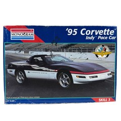 VTG MONOGRAM ’95 Corvette Indy Pace Car Model Kit 1:24 Scale Skill 3 Parts Only