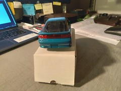 AMT ERTL 1991 GEO STORM GSI TEAL BLUE METALLIC DEALER PROMO CAR 1:25 #6963 NIB