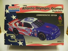 Monogram #85-2483 1/24 1996 Atlanta Olympic Games Monte Carlo Stock Car Opened