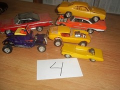 Model Car Junkyard/Parts Lot Salvage Built Plastic Models #4