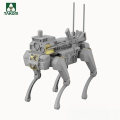 Takom 2223-NOBOX 1/35 ZRY-222 Unmanned Combat Ground Vehicle Robot Wolves System