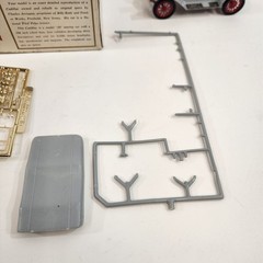 Pyro 1909 Cadillac 30 Tourer Vtg Brass Car Model 1/32 Scale 1967 Partly Built
