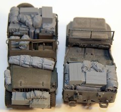 1/35 Scale Willys Jeep Set #1 – 10 Pieces – Resin Stowage ValueGear