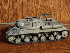 Vintage JS III Stalin Heavy Tank, Berlin WWII 1945, Hand Painted in the USA