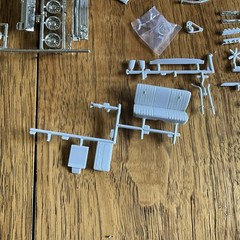 AMT 1969 Ford Torino Cobra Model Car INCOMPLETE For PARTS