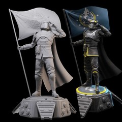1/24 Die Cast Resin Model Assembly Kit, GK, Resin Model, Unpainted