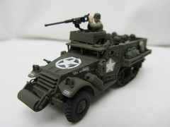 ROCO MINITANKS DBGM #278/280 US Army WWII M3 Halftrack w Crew