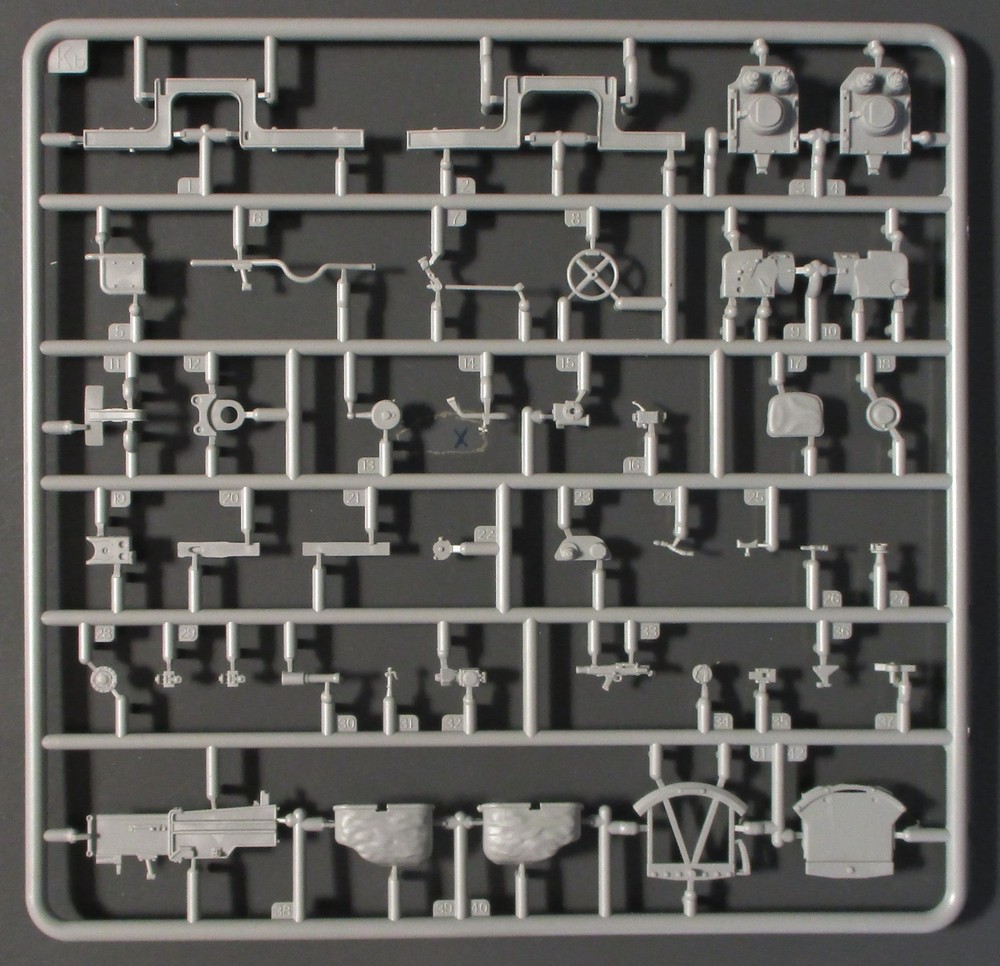 Miniart 1/35th Scale Stug III G – Parts Tree Kb from Kit No. 35367