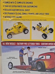 YELLOW FEVER Altered Coupe ATLANTIS- JAWBREAKER Dragster MPC 1/25 FACTORY SEALED