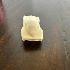 Jimmy Flintstone Custom Corvette Makoshark Resin HO Slot Car Body