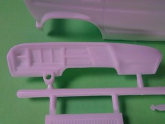 Body 77 1977 Ford Van Econoline E150 1/25 AMT Hood Glass Grill Bumpers Interior
