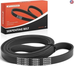A-Premium 88.46 Inch Engine Serpentine Drive Belt Compatible with Nissan Altima