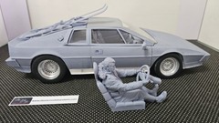 Lotus Esprit Turbo For Your Eyes Only JBond 007 Scale 1/20-1/24