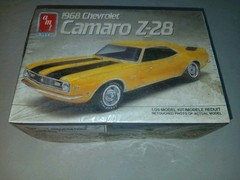 Vintage 1968 Chevrolet Camaro Z-28 Kit # 6559 Factory Sealed In 1989 1/25!