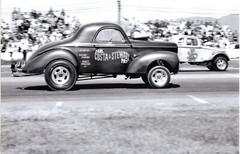 Decals – Willys Gasser of Carl Costa and Pat Stewart, Nostalgia 1967.