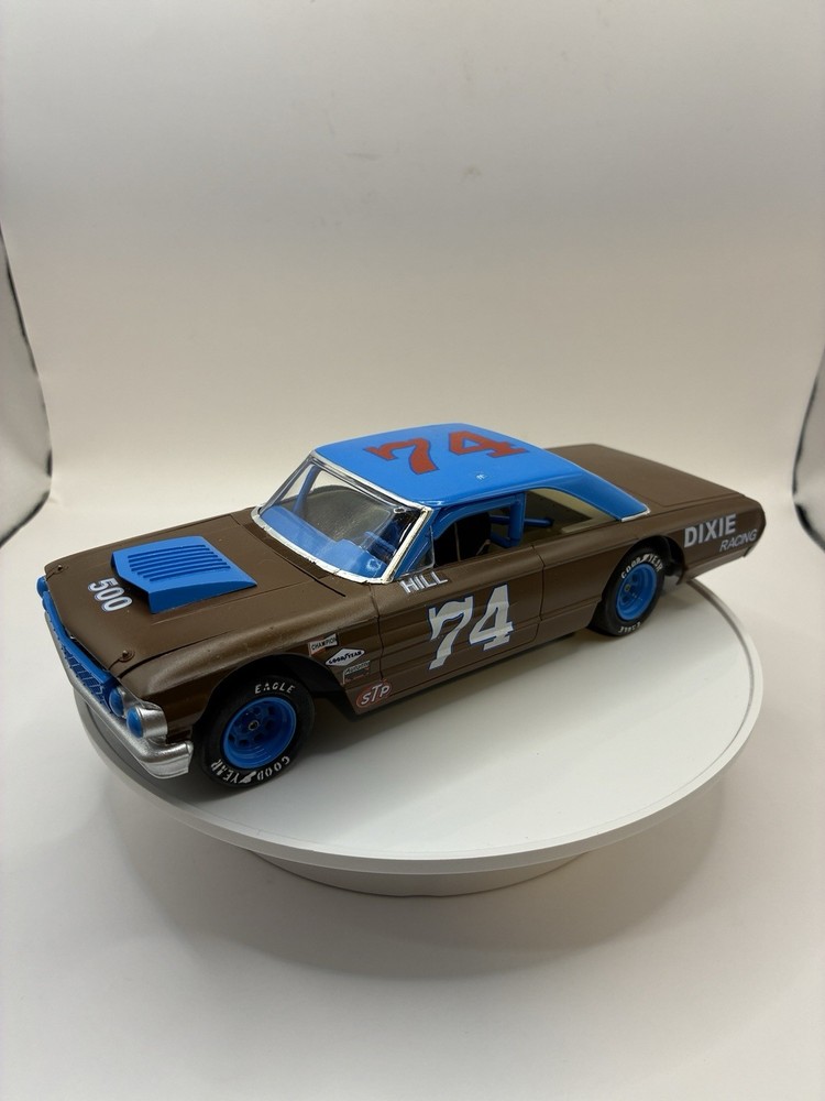 1/25 Custom 1960s Ford Galaxie NASCAR #74 Model
