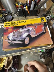 Vtg Model Car Kits Lot New/ Part Built Pre war race 1900s Thomas flyer Raceabout