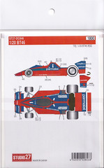 Decals forTamiya 1/20 BRABHAM BT46 Item 20003 from Japan