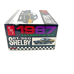 AMT 1:25 SCALE ” 1967 SHELBY GT-350 ” MODEL KIT MOLDED IN BLACK # AMT834/12
