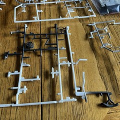Built Model Car, 1998 Revell Stock Car STARTED, INCOMPLETE, MODIFIED